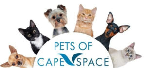 Pets of CapeSpace logo with animals at the top